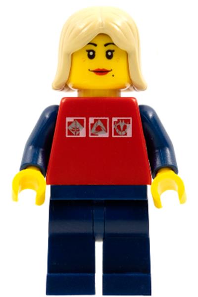 Female in space jacket Minifigure [cty0119] - Education