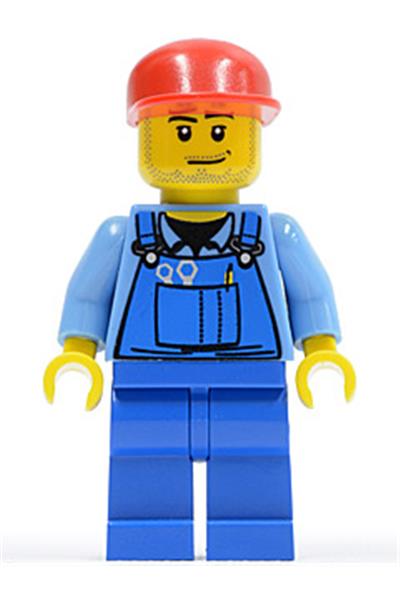 Farm Hand Minifigure - cty0134