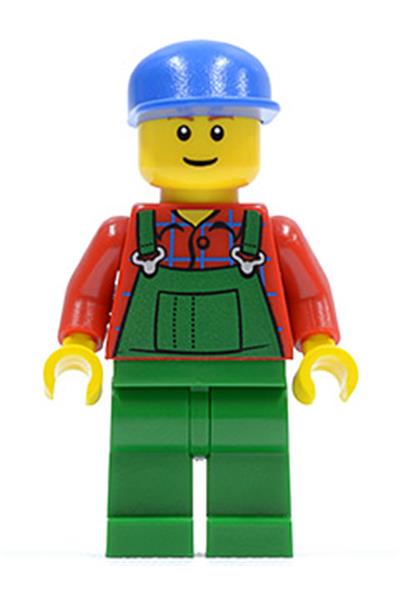 Farmer in Overalls Minifigure - cty0136