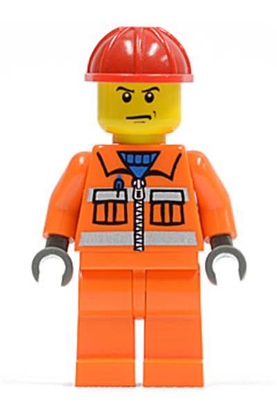 Construction Worker Minifigure [cty0137] - Gear