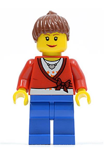 Female in Sweater Minifigure [cty0160] - Bricks And More