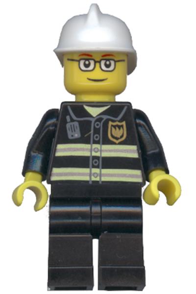 Fireman Minifigure - cty0164a
