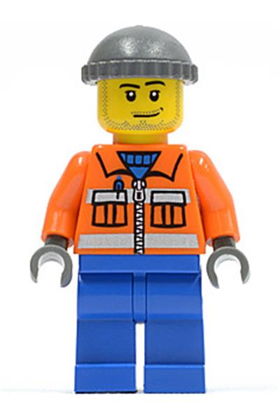 Construction Worker Minifigure - cty0168