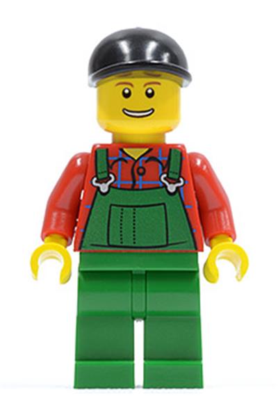 Farmer in Green Overalls Minifigure - cty0176
