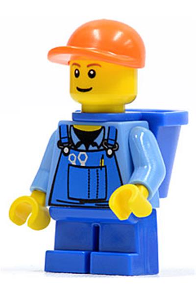 Child in Overalls Minifigure [cty0214] - Education