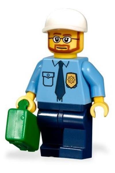 Police Officer Minifigure [cty0219] - City