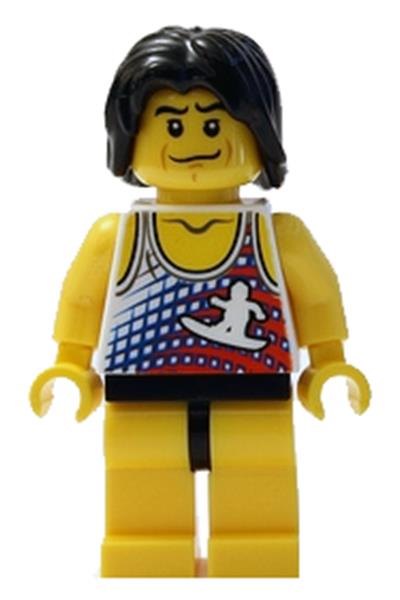 Wind Surfer Minifigure - cty0237