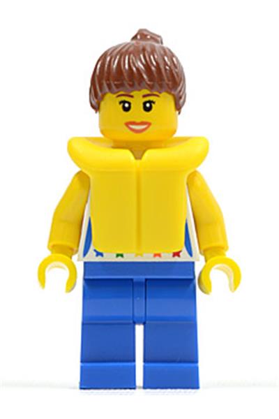 Female Jet Skier Minifigure - cty0249
