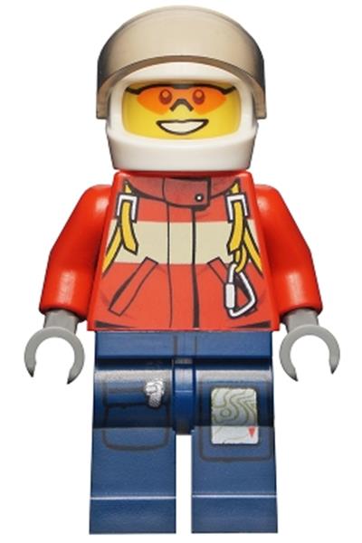 Firefighter Pilot Minifigure - cty0278