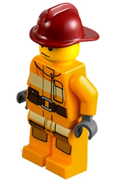 Firefighter Minifigure - cty0279