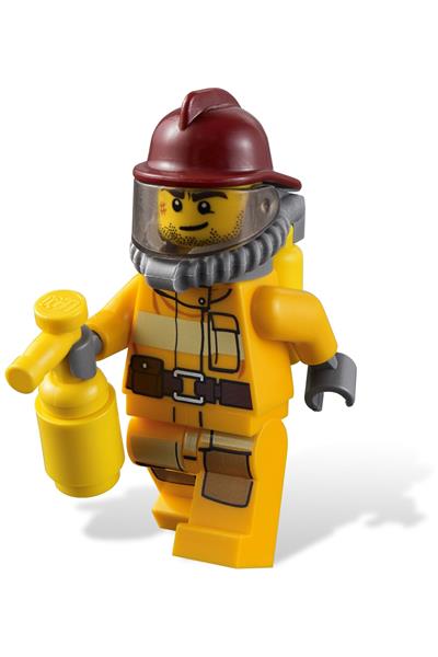 Firefighter Minifigure - cty0287