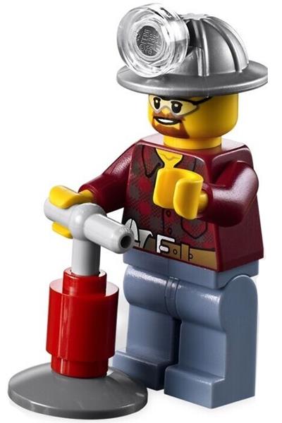 Miner Minifigure - cty0309