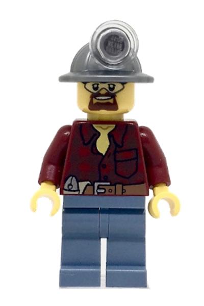 Miner  Minifigure - cty0334