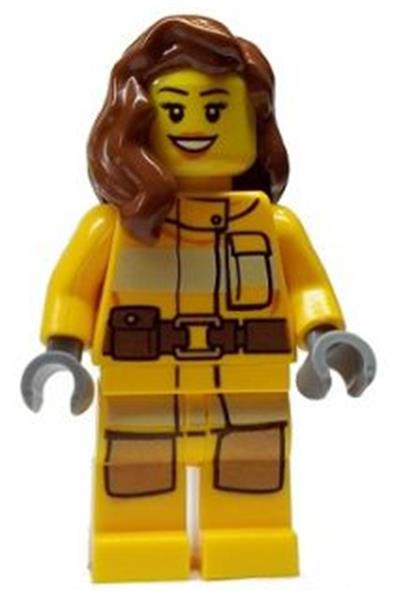 Firefighter Minifigure - cty0337