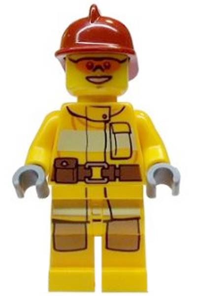 Firefighter Minifigure - cty0338