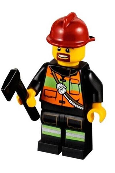 Firefighter Minifigure - cty0342