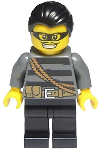 Burglar Minifigure - cty0363