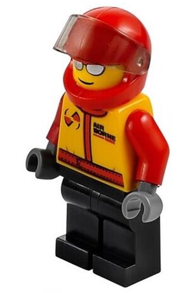 Stunt Pilot Minifigure - cty0423