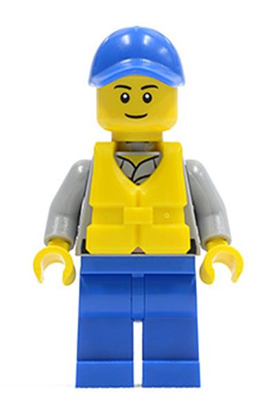 Coast Guard Crew Member Minifigure - cty0424