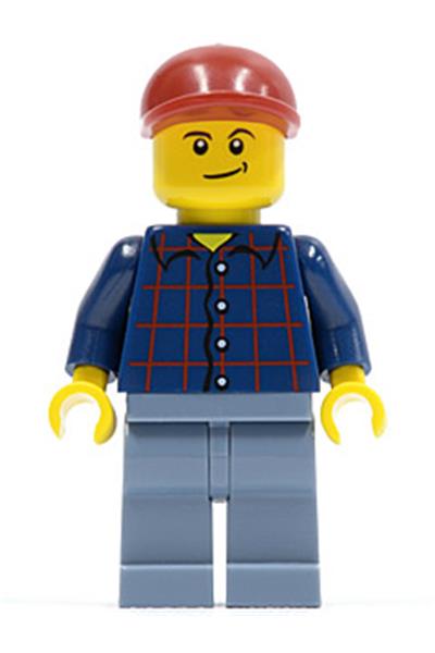 Male in Plaid Button Shirt - cty0431