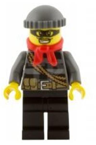 City Burglar Minifigure - cty0433