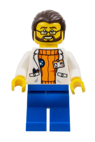 Arctic Scientist Minifigure - cty0494