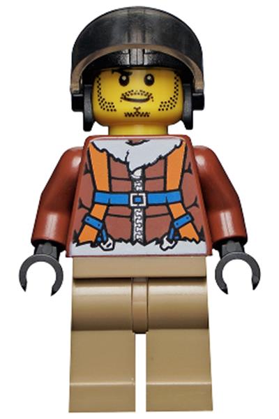 Arctic Plane Pilot Minifigure [cty0498] - City