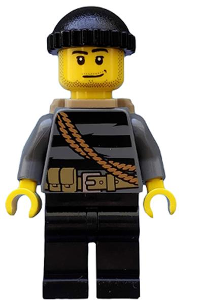 Burglar Minifigure - cty0501
