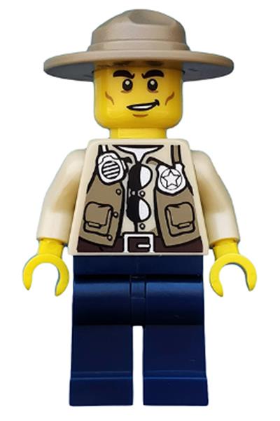 Swamp Police Ranger Minifigure [cty0512] - Promotional