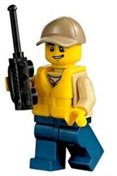 Swamp Police Officer Minifigure - cty0519