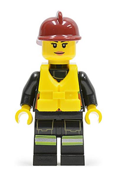 Firefighter Minifigure - cty0538