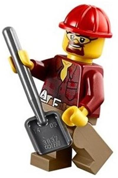 Flannel Shirt Male Minifigure - cty0540