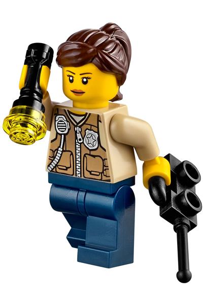 Swamp Police Officer Minifigure - cty0548