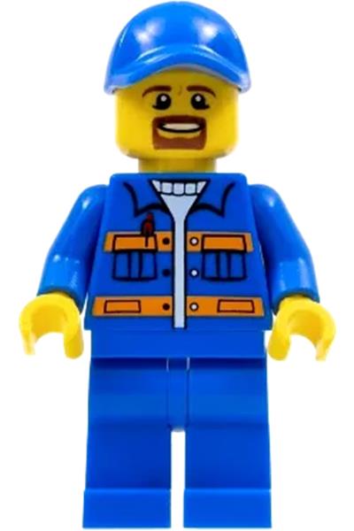 Garbage Collector Minifigure - cty0556