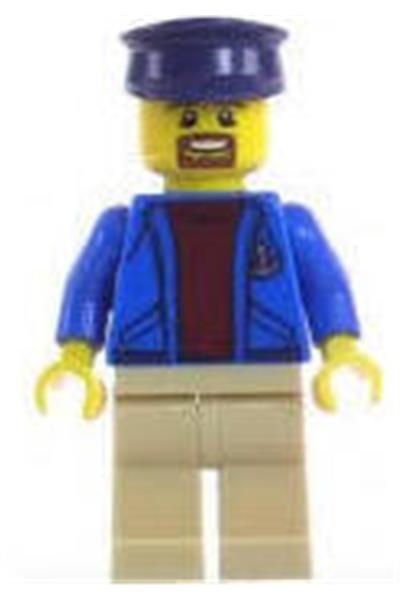 Deep Sea Captain Minifigure - cty0597