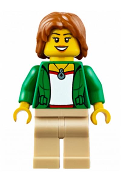 Camper Female Minifigure - cty0624