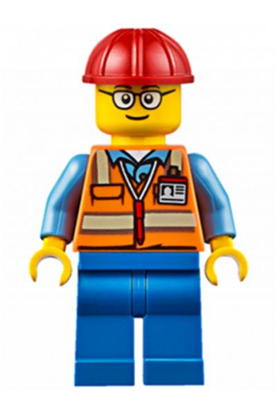 Male Worker Minifigure - cty0630