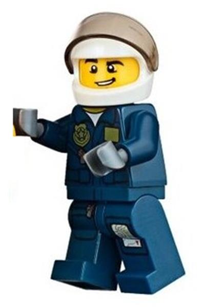 Helicopter Pilot Minifigure - cty0632