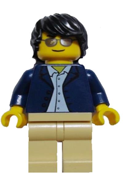 Sports Car Driver Minifigure - cty0634