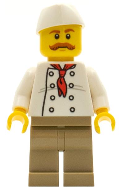 Hot Dog Vendor Minifigure - cty0655