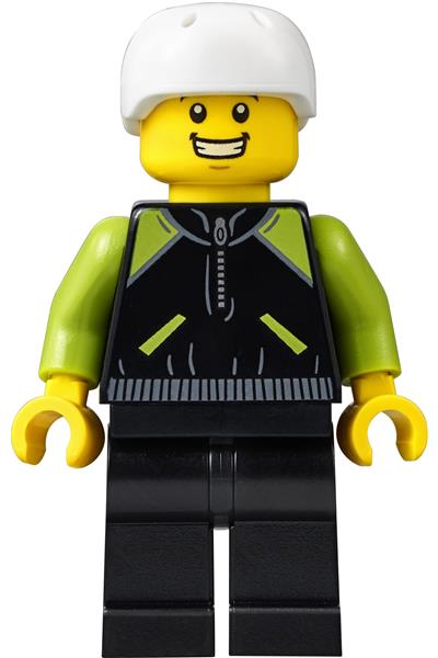 Cyclist Minifigure - cty0658