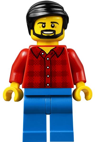 Flannel Shirt Male Minifigure - cty0664