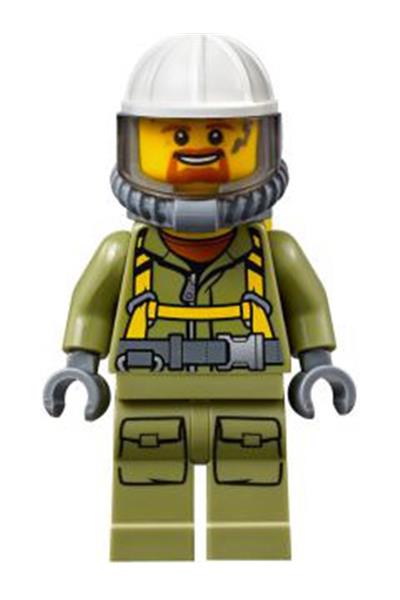 Volcano Explorer Minifigure - cty0685
