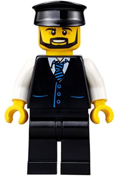 Limousine Driver Minifigure - cty0692