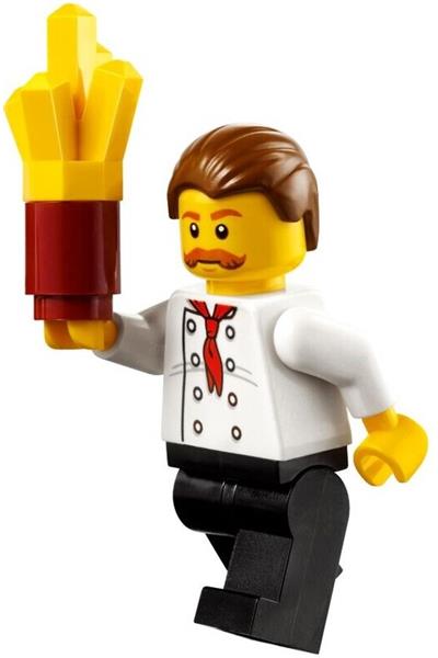 Pizza Van Chef Minifigure - cty0711