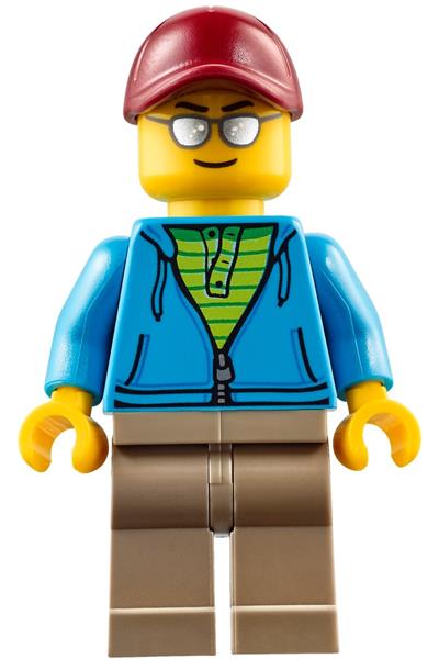 Angler Male Minifigure - cty0714