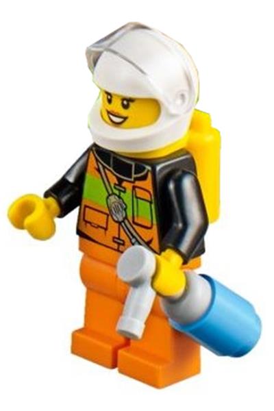 Firefighter Minifigure [cty0736] - Juniors