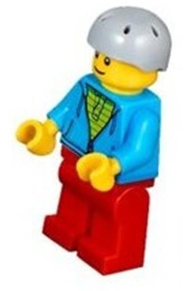 City Bus Passenger Minifigure - cty0785