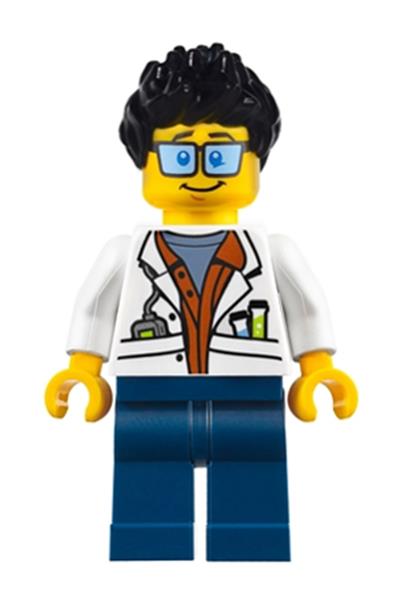 City Jungle Scientist Minifigure - cty0788