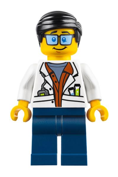 City Jungle Scientist Minifigure - cty0789